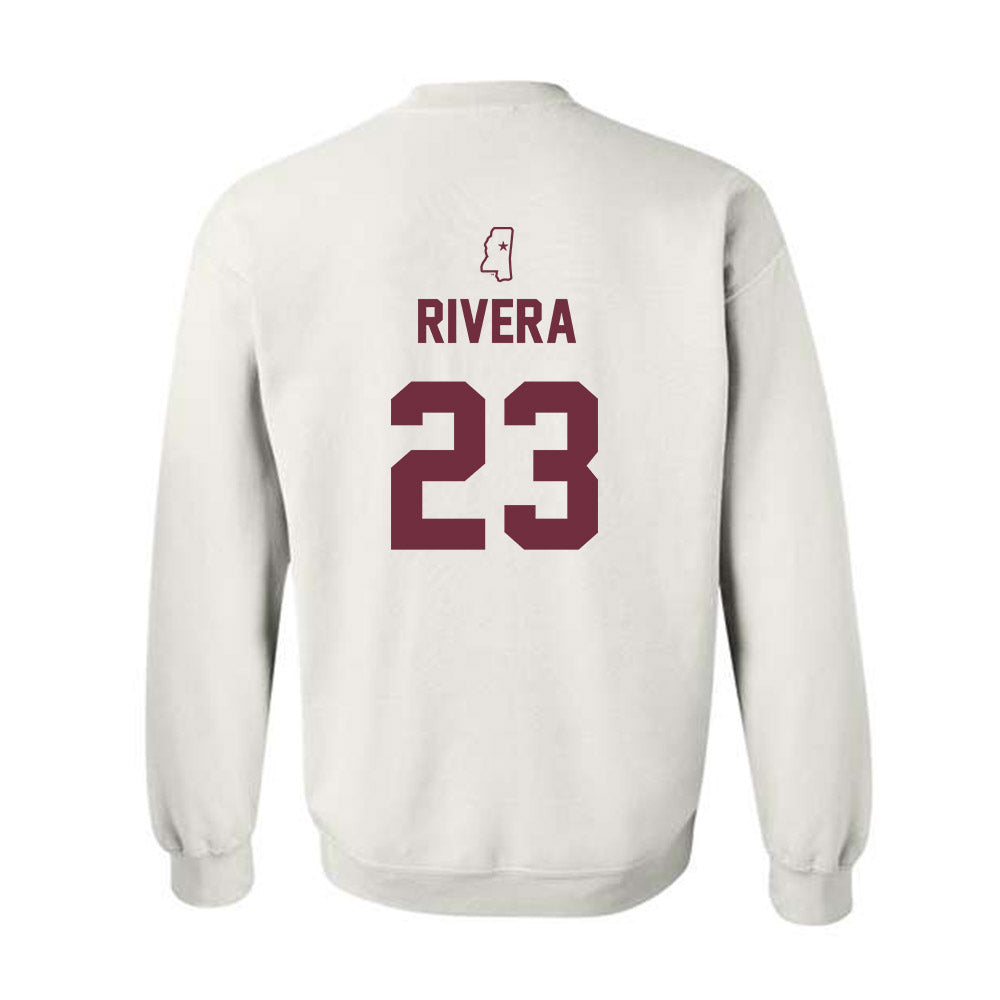 Mississippi State - NCAA Softball : Desiree Rivera - Sports Shersey Crewneck Sweatshirt-1