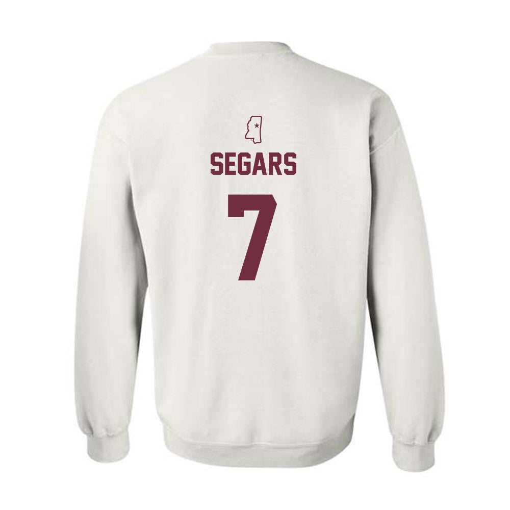 Mississippi State - NCAA Softball : Anna Kate Segars - Sports Shersey Crewneck Sweatshirt-1