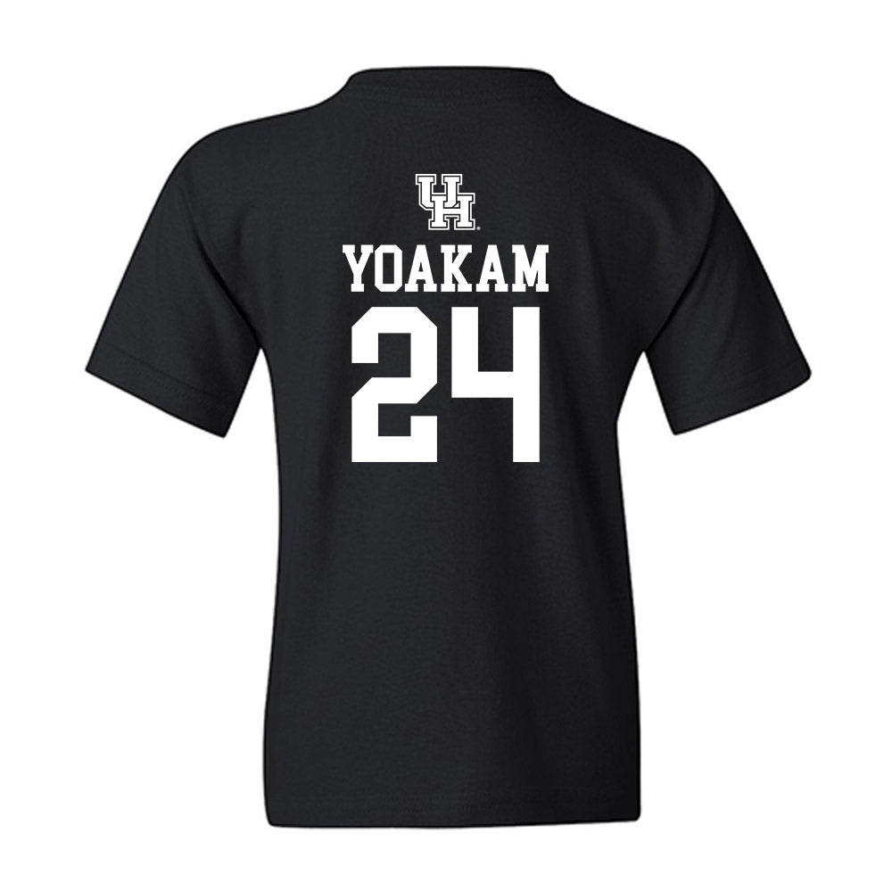 Houston - NCAA Football : Zac Yoakam - Sports Shersey Youth T-Shirt-1