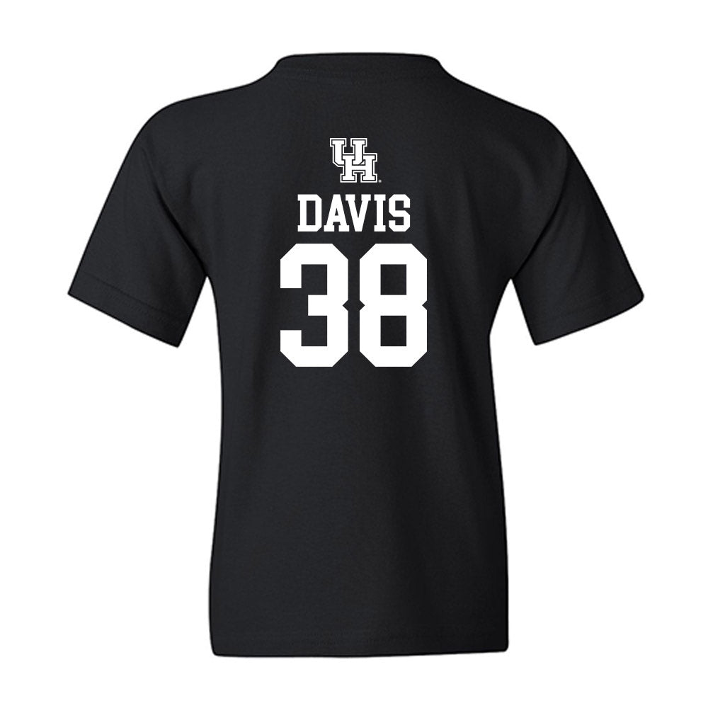 Houston - NCAA Football : Aaron Davis - Sports Shersey Youth T-Shirt-1