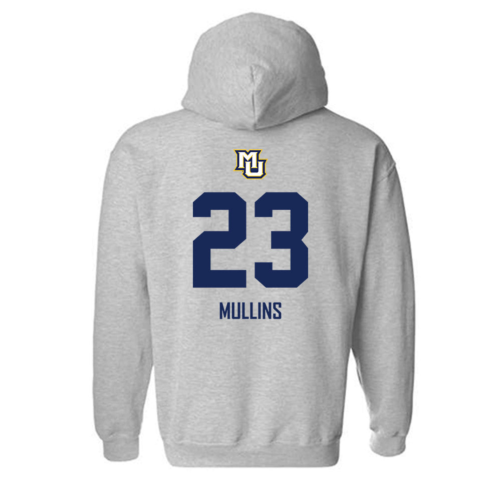 Marquette - NCAA Men's Soccer : Drew Mullins - Sports Shersey Hooded Sweatshirt-1