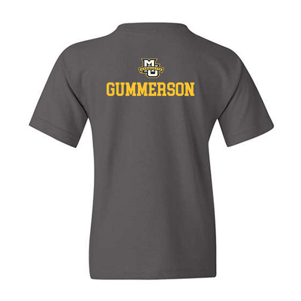 Marquette - NCAA Women's Cross Country : Taya Gummerson - Generic Sports Shersey Youth T-Shirt-1