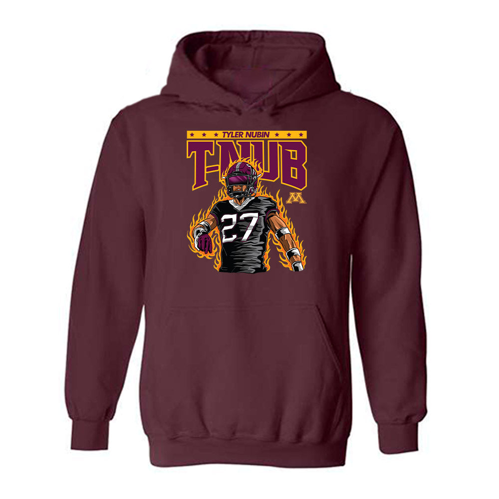 Minnesota - NCAA Football : Tyler Nubin Defensive Back Hooded Sweatshirt