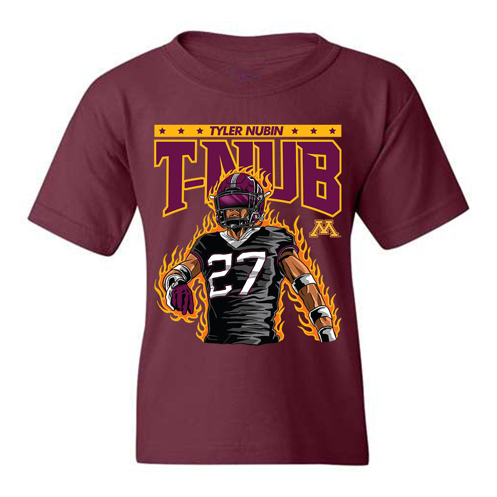 Minnesota - NCAA Football : Tyler Nubin Defensive Back Youth T-Shirt