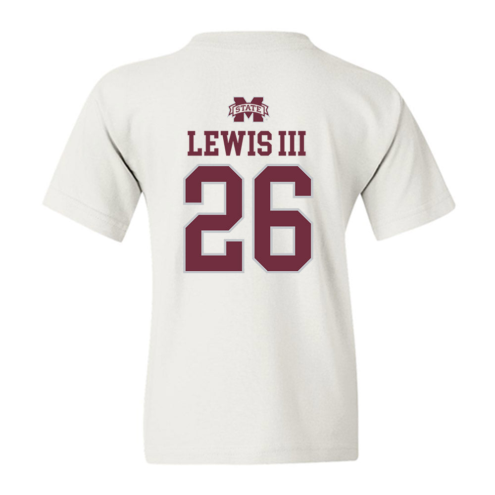 Mississippi State - NCAA Football : Dwight Lewis III - Classic Shersey Youth T-Shirt-1