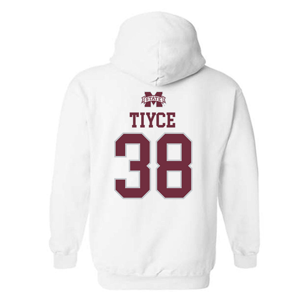 Mississippi State - NCAA Football : Nathan Tiyce - Classic Shersey Hooded Sweatshirt-1