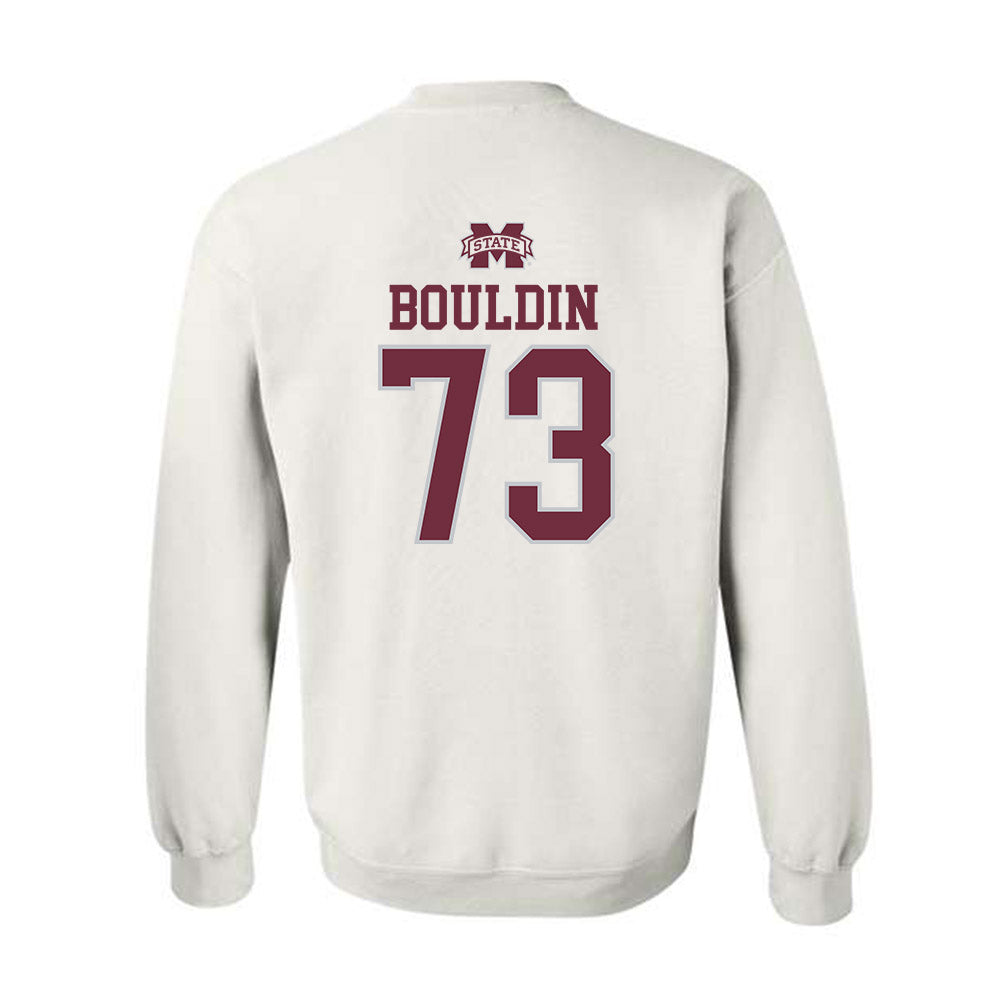 Mississippi State - NCAA Football : Jaekwon Bouldin - Classic Shersey Crewneck Sweatshirt-1