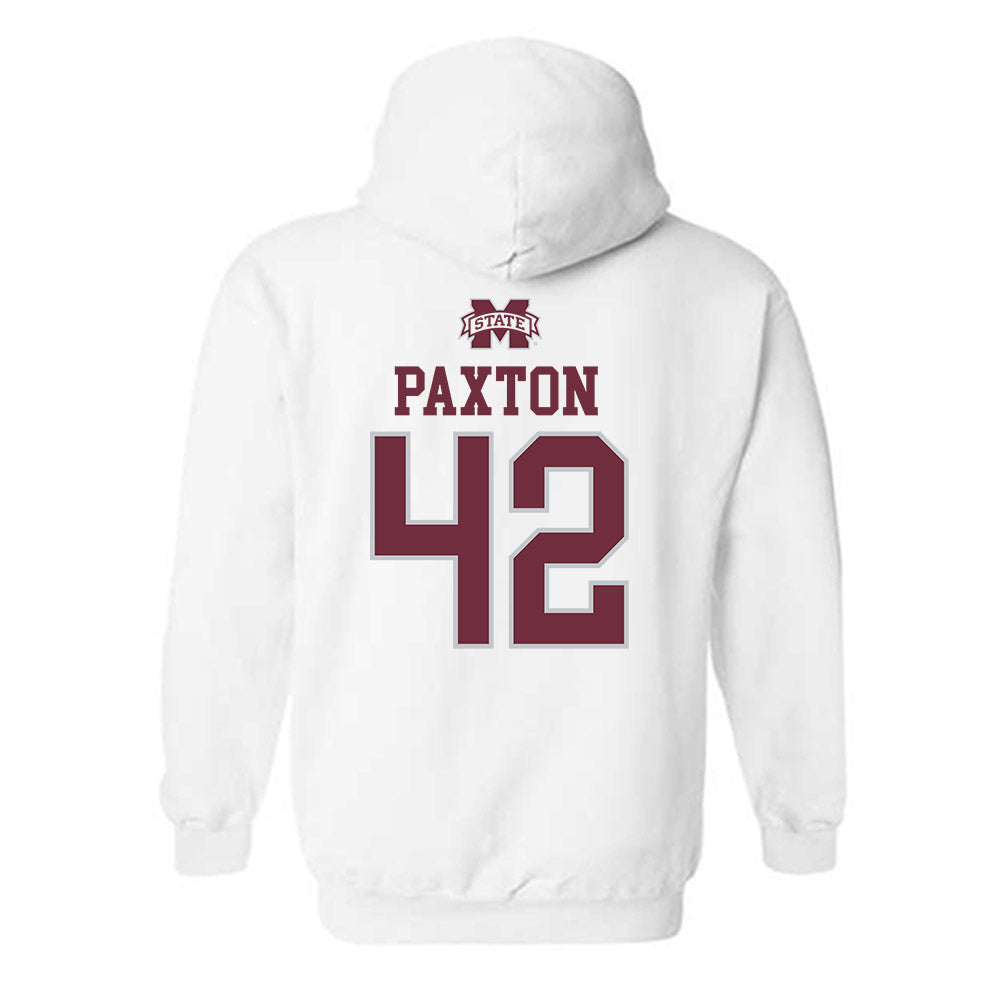 Mississippi State - NCAA Football : Sam Paxton - Classic Shersey Hooded Sweatshirt-1