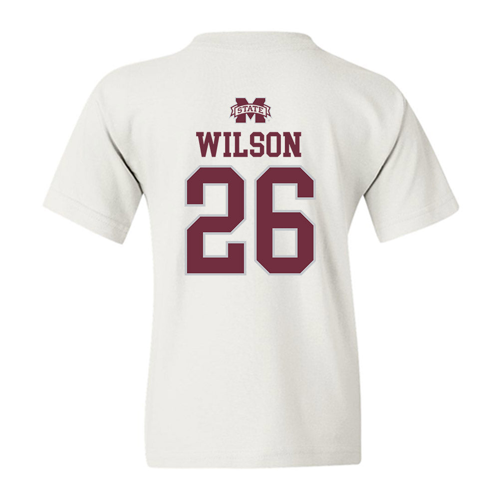 Mississippi State - NCAA Football : Kolin Wilson - Classic Shersey Youth T-Shirt-1