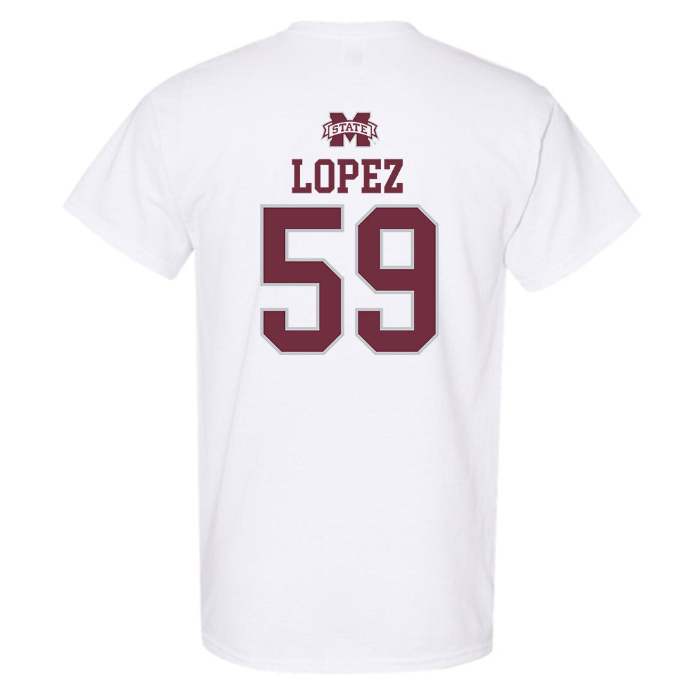 Mississippi State - NCAA Football : Alex Lopez - Classic Shersey T-Shirt