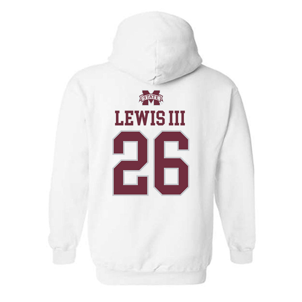 Mississippi State - NCAA Football : Dwight Lewis III - Classic Shersey Hooded Sweatshirt-1