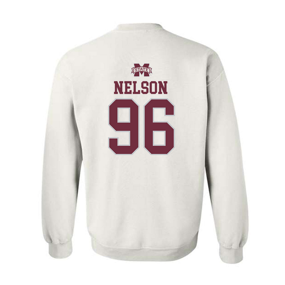 Mississippi State - NCAA Football : John Nelson - Classic Shersey Crewneck Sweatshirt