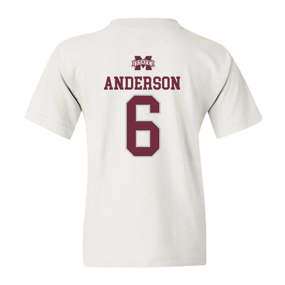 Mississippi State - NCAA Football : Deonte Anderson - Classic Shersey Youth T-Shirt-1
