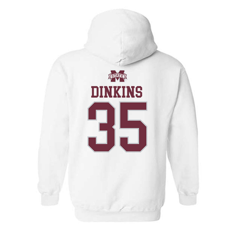 Mississippi State - NCAA Football : Kalvin Dinkins - Classic Shersey Hooded Sweatshirt