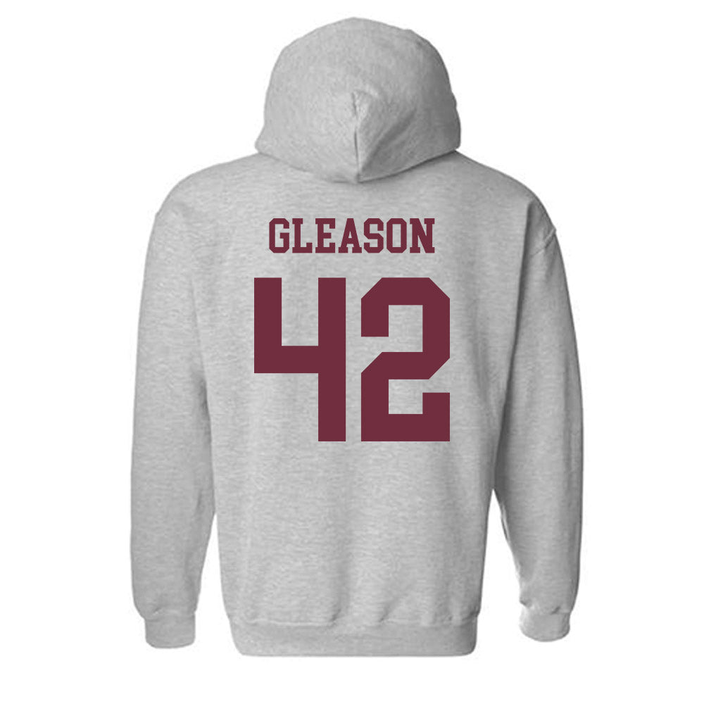 Mississippi State - NCAA Baseball : Jack Gleason - Classic Shersey Hooded Sweatshirt-1