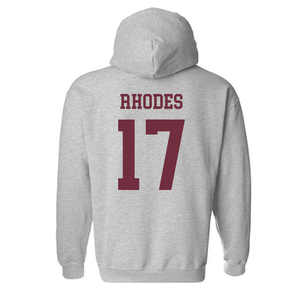 Mississippi State - NCAA Baseball : Parker Rhodes - Classic Shersey Hooded Sweatshirt-1