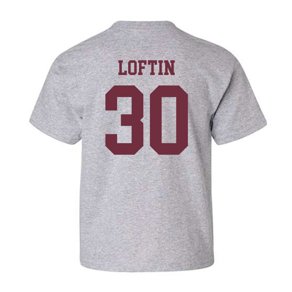 Mississippi State - NCAA Baseball : Bradley Loftin - Classic Shersey Youth T-Shirt-1