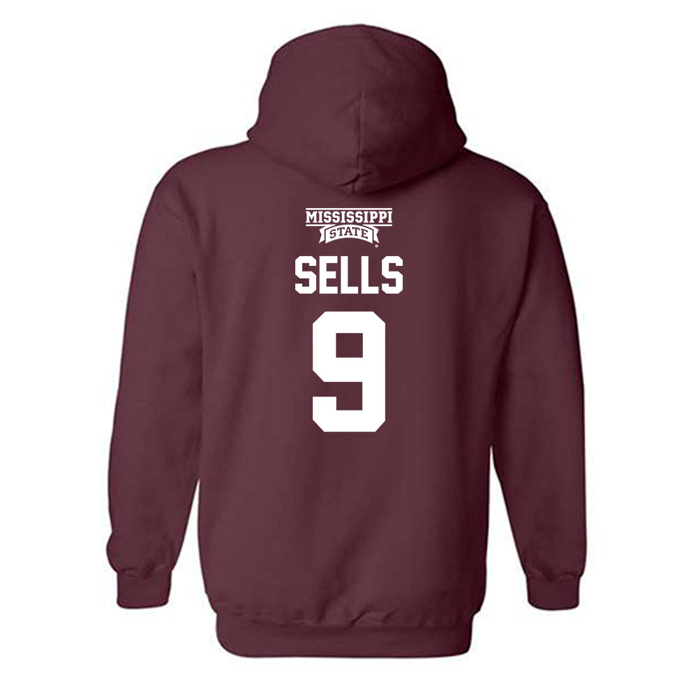 Mississippi State - NCAA Softball : Kiarra Sells - Classic Shersey Hooded Sweatshirt-1