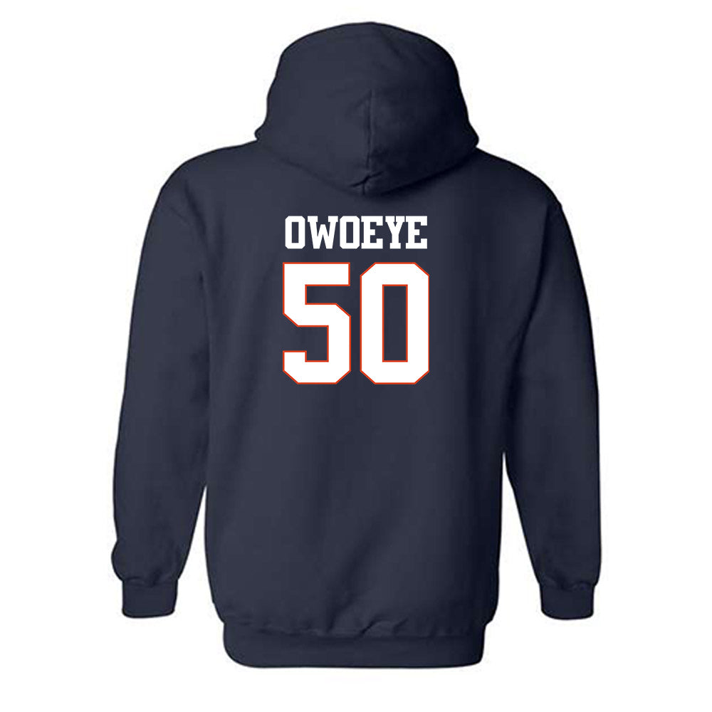 UTSA - NCAA Football : Michael Owoeye - Classic Shersey Hooded Sweatshirt-1