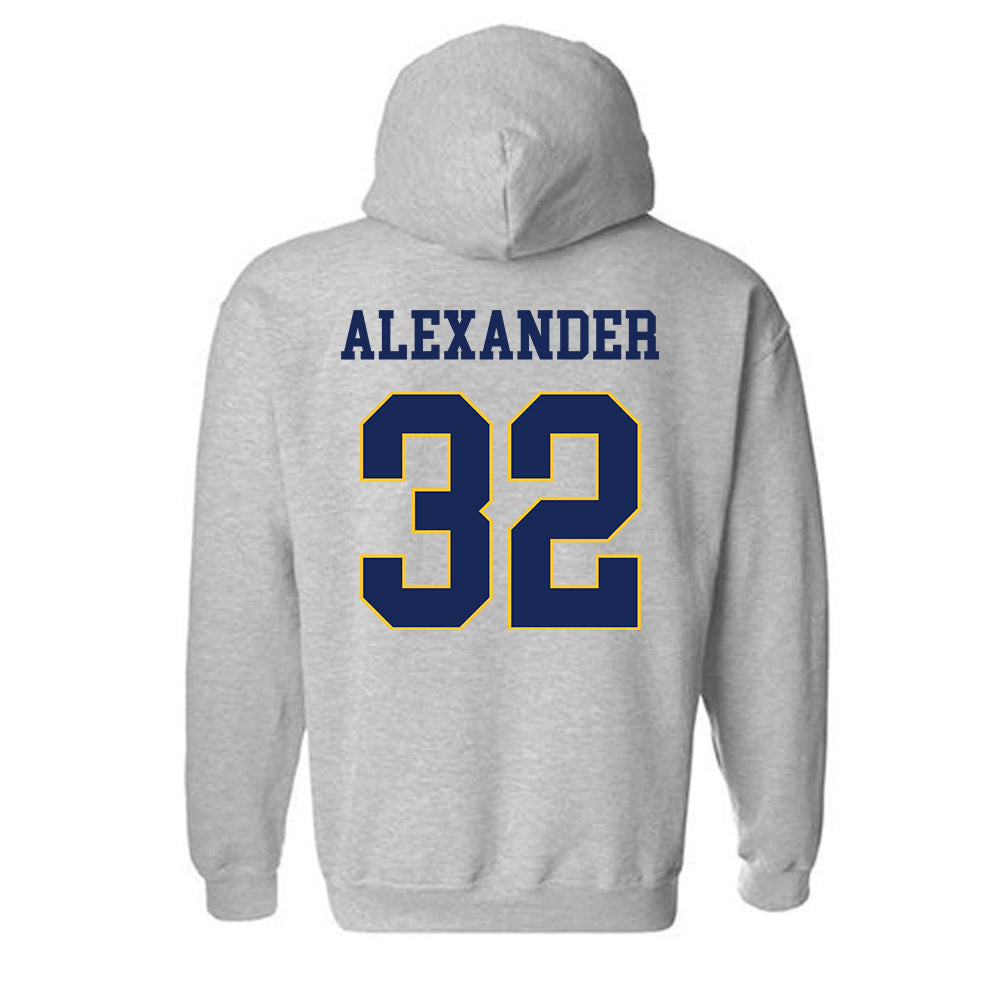 Marquette - NCAA Women's Lacrosse : Taylor Alexander - Generic Sports Shersey Hooded Sweatshirt