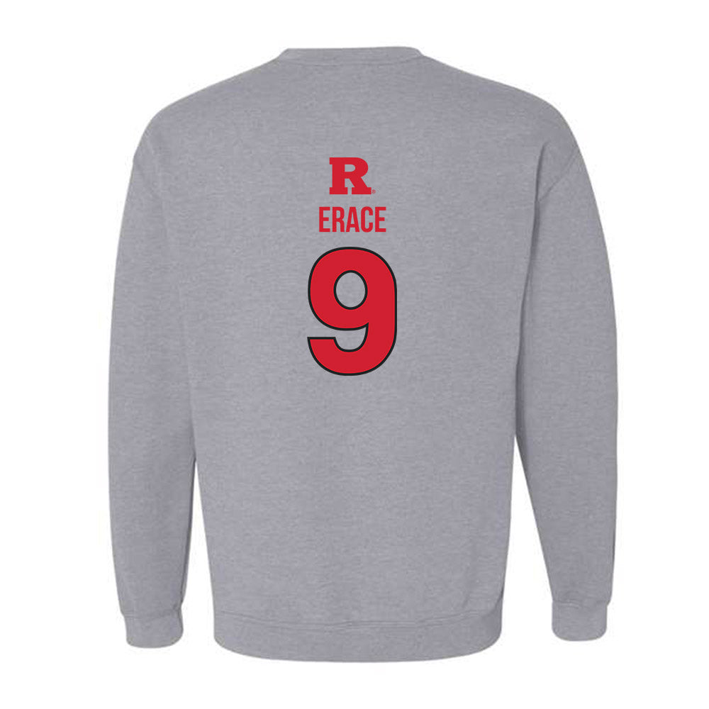 Rutgers - NCAA Baseball : Joey Erace - Sport Shersey Crewneck Sweatshirt-1
