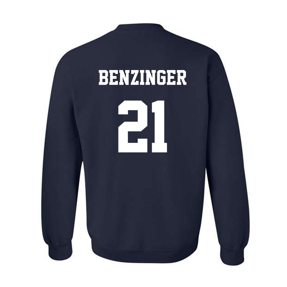 Monmouth - NCAA Baseball : Derek Benzinger - Classic Shersey Crewneck Sweatshirt