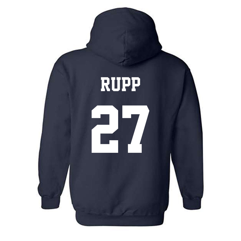 Monmouth - NCAA Men's Lacrosse : Aidan Rupp - Classic Shersey Hooded Sweatshirt-1