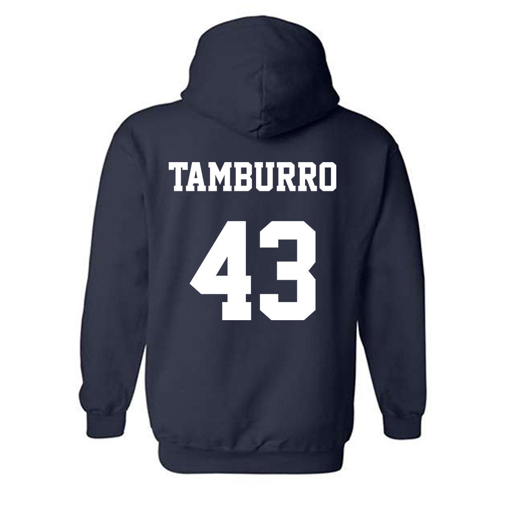 Monmouth - NCAA Baseball : Nick Tamburro - Classic Shersey Hooded Sweatshirt-1