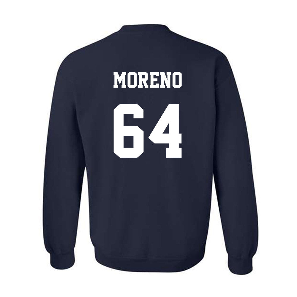Monmouth - NCAA Football : Chris Moreno - Classic Shersey Crewneck Sweatshirt-1