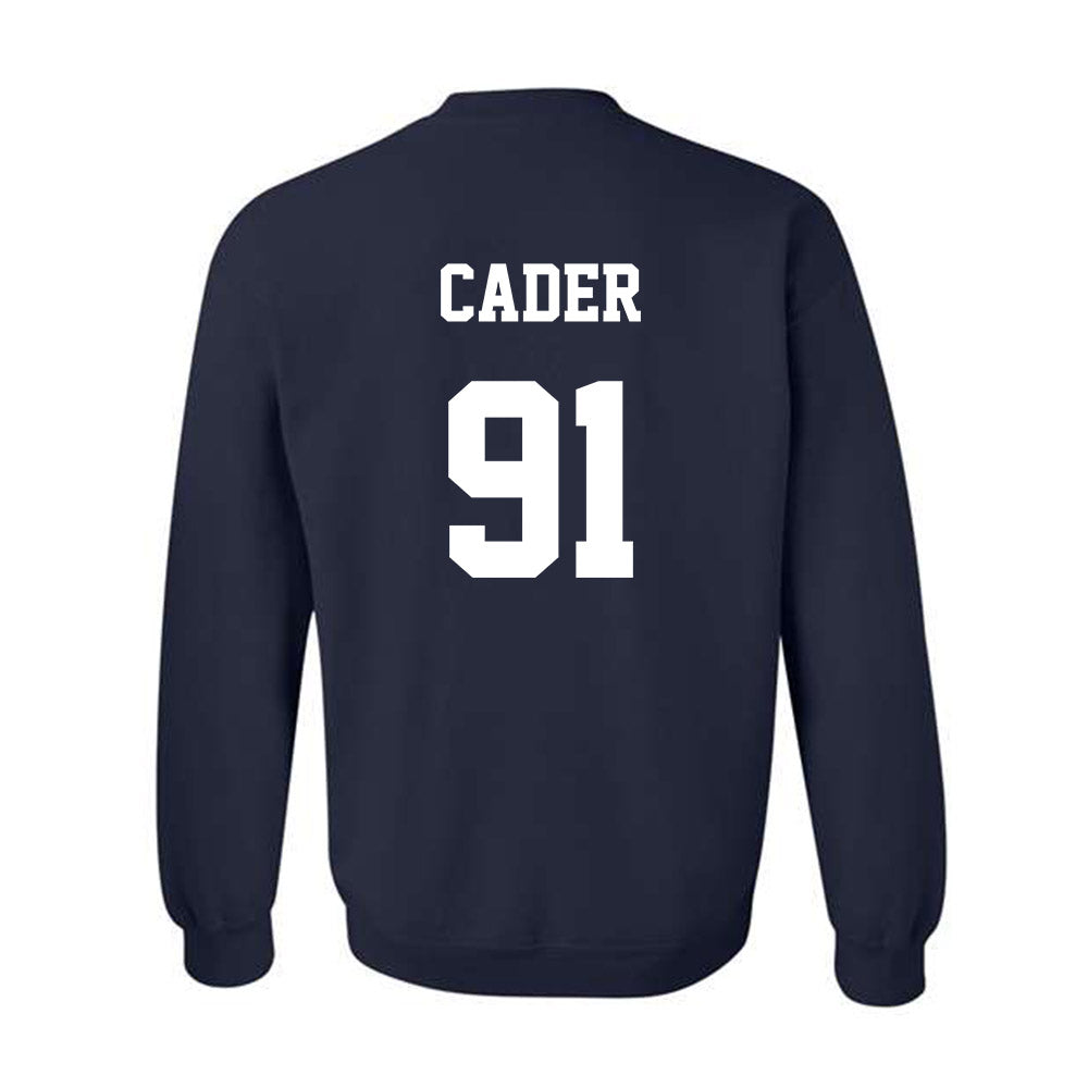 Monmouth - NCAA Football : Thomas Cader - Classic Shersey Crewneck Sweatshirt-1