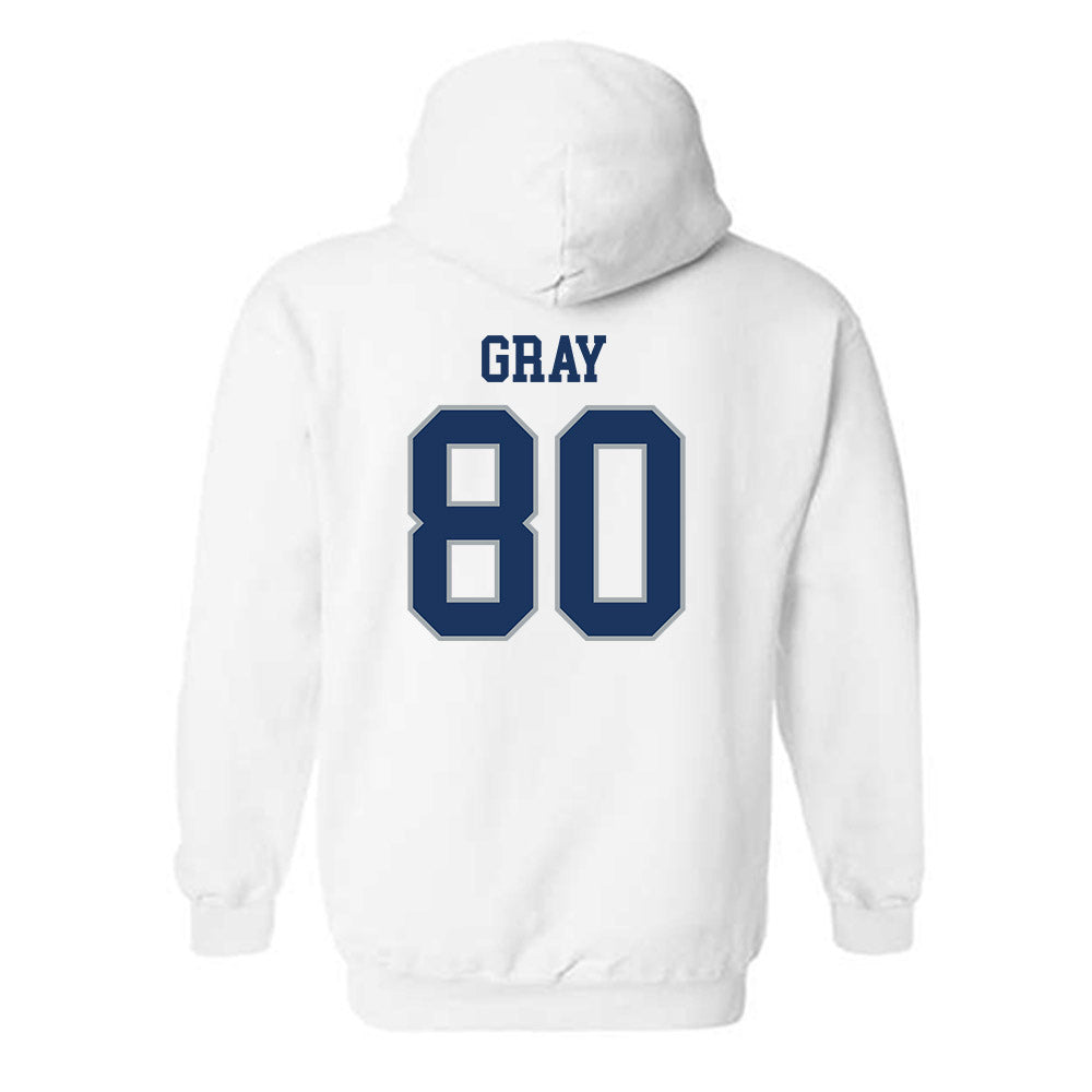 Monmouth - NCAA Football : Jordan Gray - Classic Fashion Shersey Hooded Sweatshirt