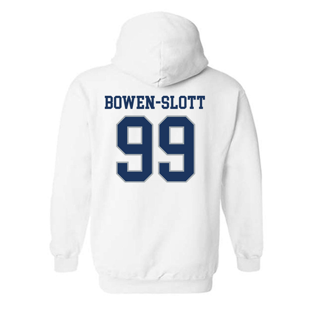 Monmouth - NCAA Men's Lacrosse : Gabe Bowen-Slott - Classic Fashion Shersey Hooded Sweatshirt-1