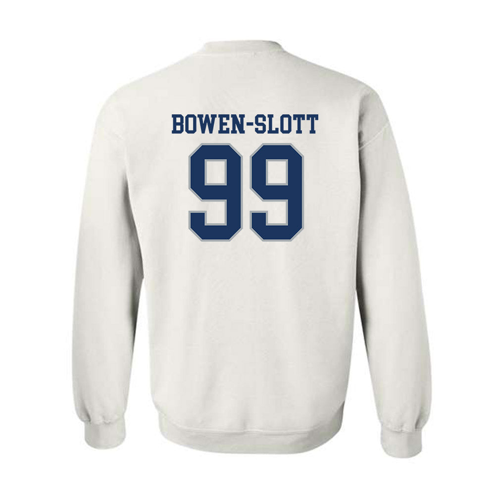 Monmouth - NCAA Men's Lacrosse : Gabe Bowen-Slott - Classic Fashion Shersey Crewneck Sweatshirt-1