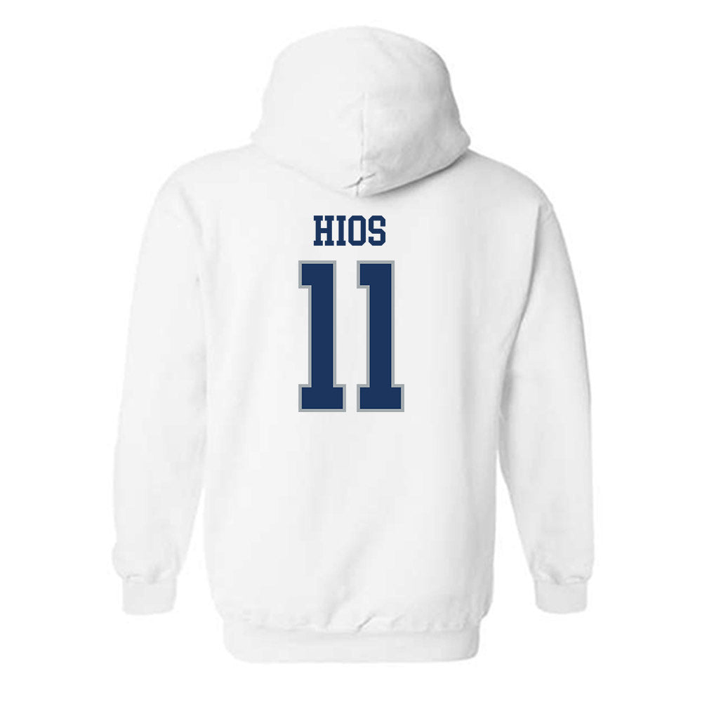 Monmouth - NCAA Football : Zack Hios - Classic Fashion Shersey Hooded Sweatshirt