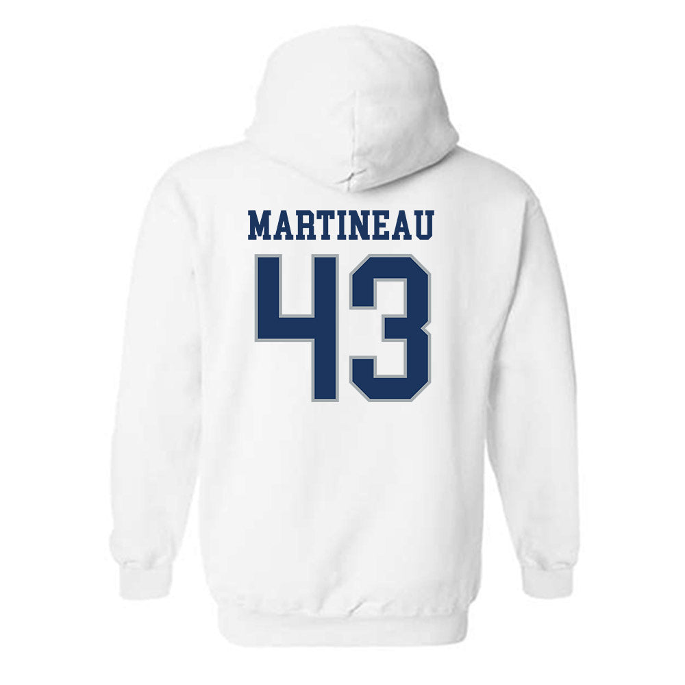 Monmouth - NCAA Men's Lacrosse : Lance Martineau - Classic Fashion Shersey Hooded Sweatshirt-1