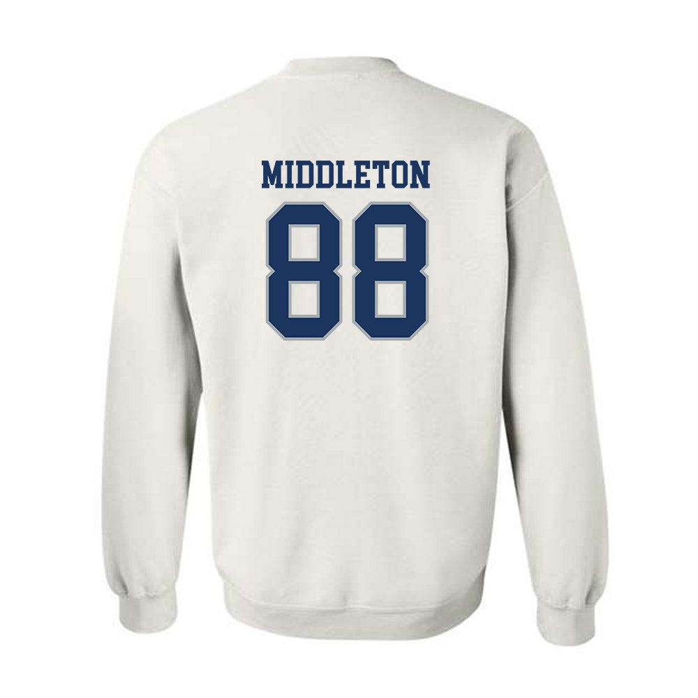 Monmouth - NCAA Football : Marcus Middleton - Classic Fashion Shersey Crewneck Sweatshirt