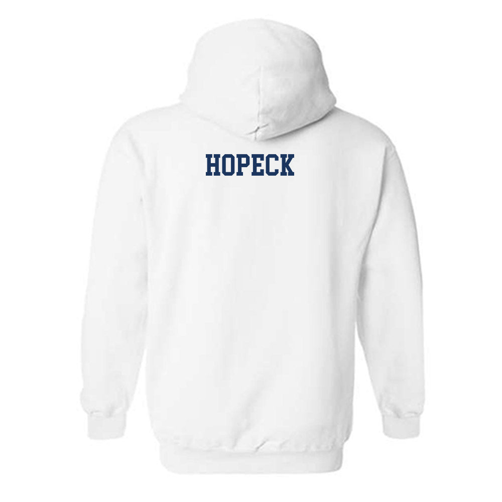 Monmouth - NCAA Women's Track & Field : Juliana Hopeck - Classic Fashion Shersey Hooded Sweatshirt
