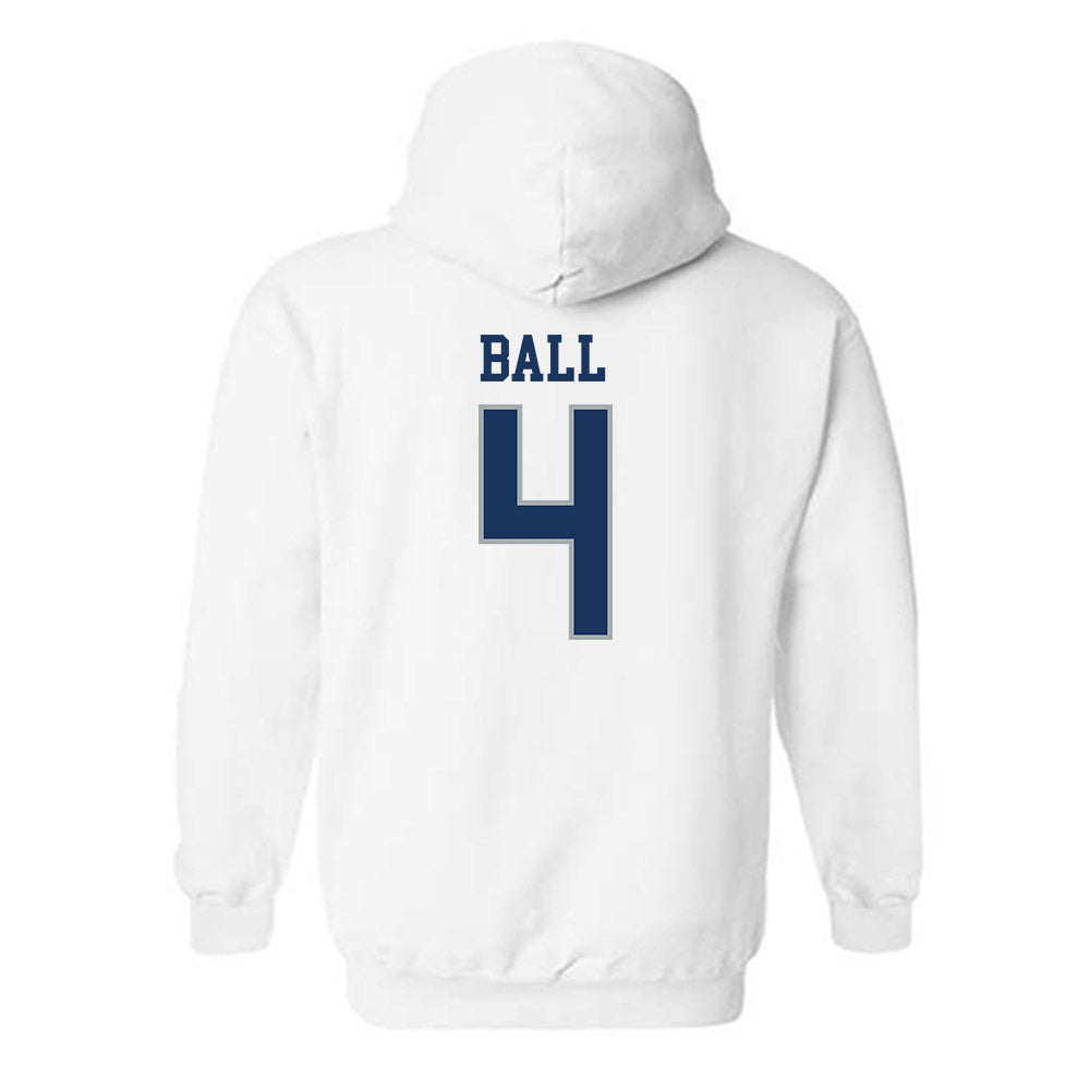 Monmouth - NCAA Men's Basketball : Andrew Ball - Classic Fashion Shersey Hooded Sweatshirt