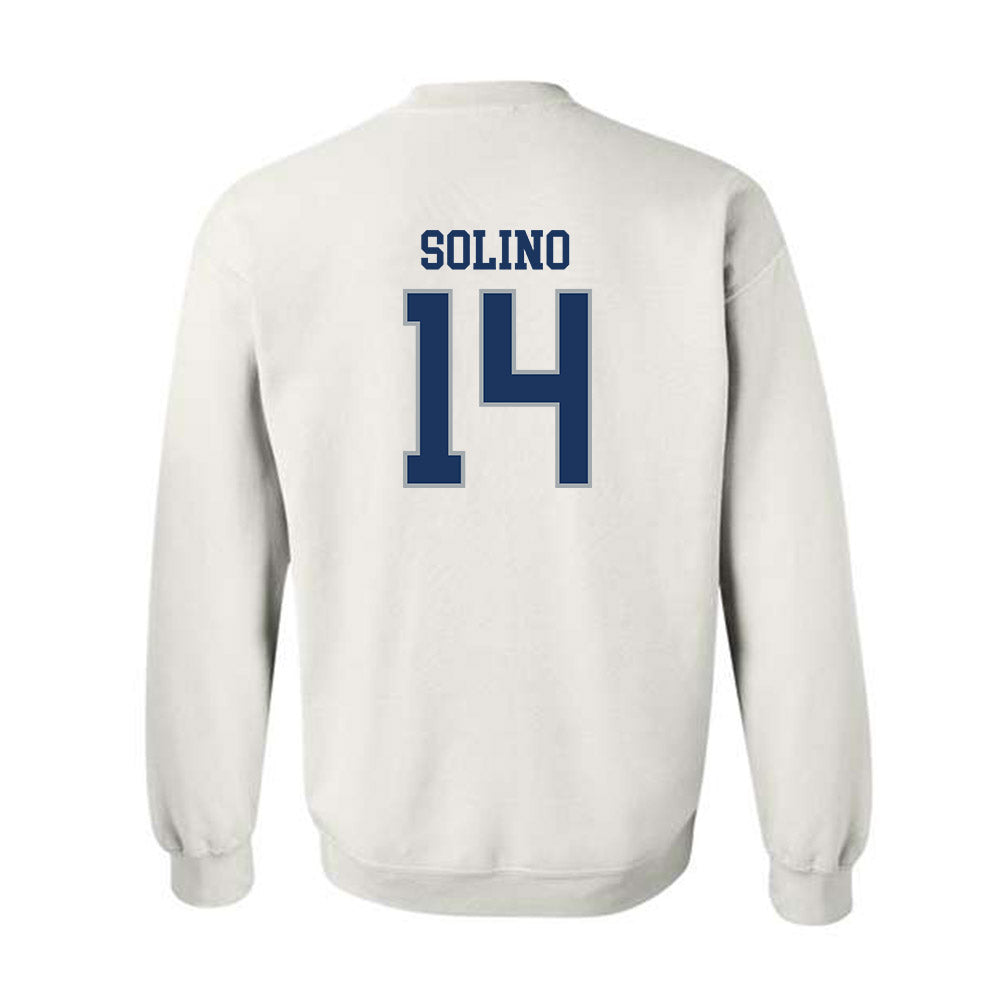 Monmouth - NCAA Football : Christian Solino - Classic Fashion Shersey Crewneck Sweatshirt