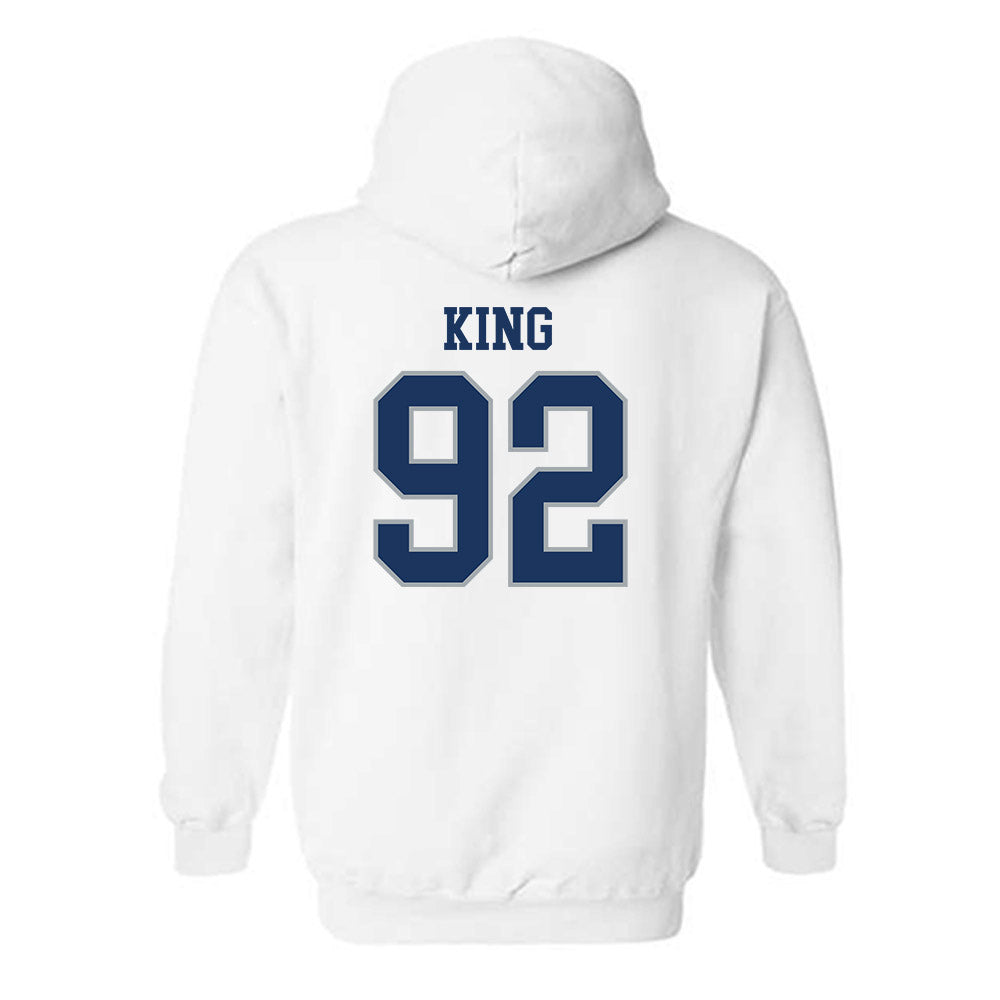 Monmouth - NCAA Football : Chris King - Classic Fashion Shersey Hooded Sweatshirt