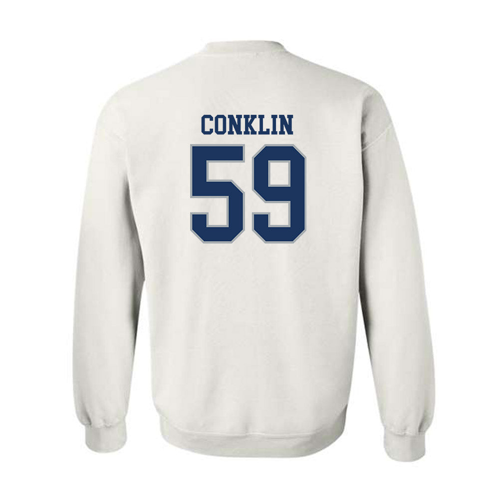 Monmouth - NCAA Football : Andrew Conklin - Classic Fashion Shersey Crewneck Sweatshirt-1