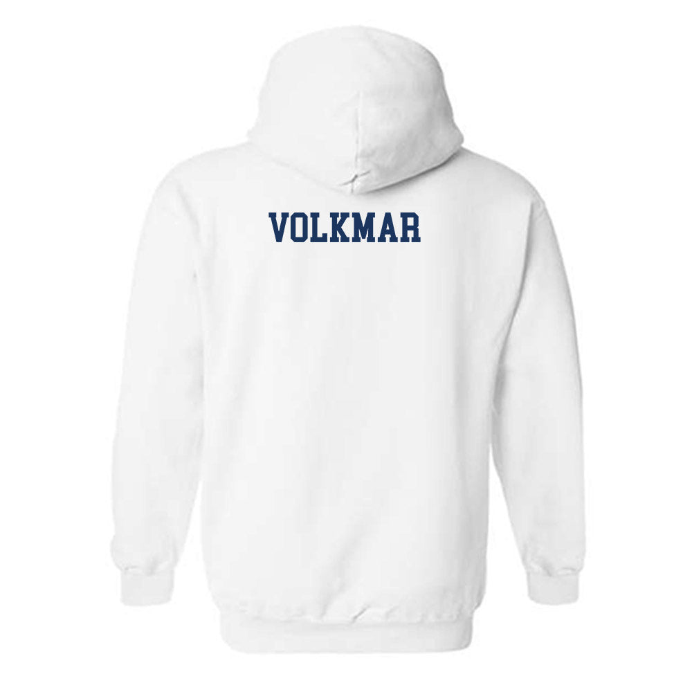Monmouth - NCAA Men's Track & Field : Jan Volkmar - Classic Fashion Shersey Hooded Sweatshirt-1