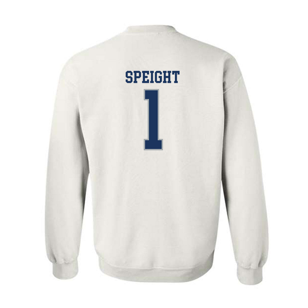Monmouth - NCAA Football : Tj Speight - Classic Fashion Shersey Crewneck Sweatshirt