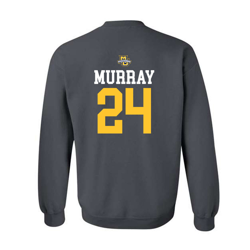 Marquette - NCAA Women's Soccer : Megan Murray - Sports Shersey Crewneck Sweatshirt-1