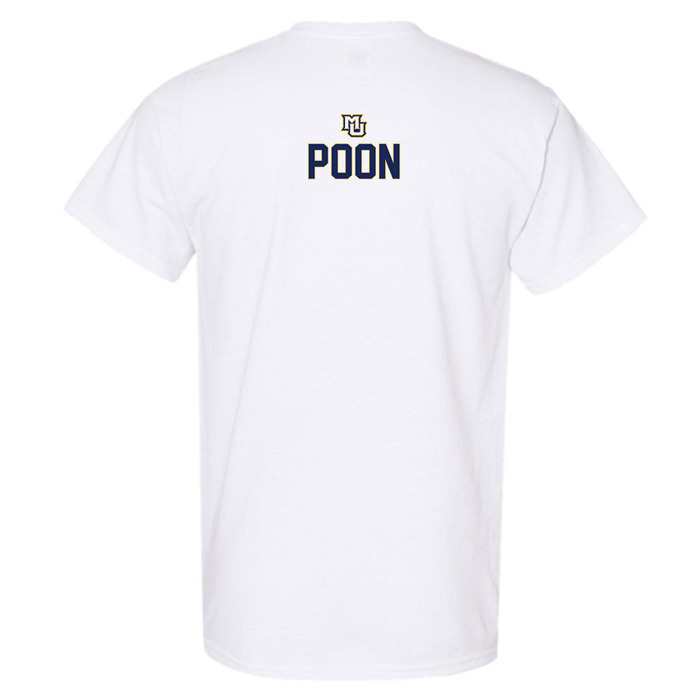 Marquette - NCAA Women's Tennis : Maria Poon - Generic Shersey T-Shirt-1