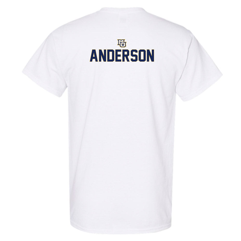 Marquette - NCAA Men's Track & Field : Jude Anderson - Generic Shersey T-Shirt-1