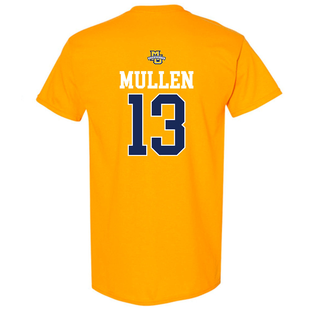 Marquette - NCAA Men's Lacrosse : Tucker Mullen - Sports Shersey T-Shirt-1