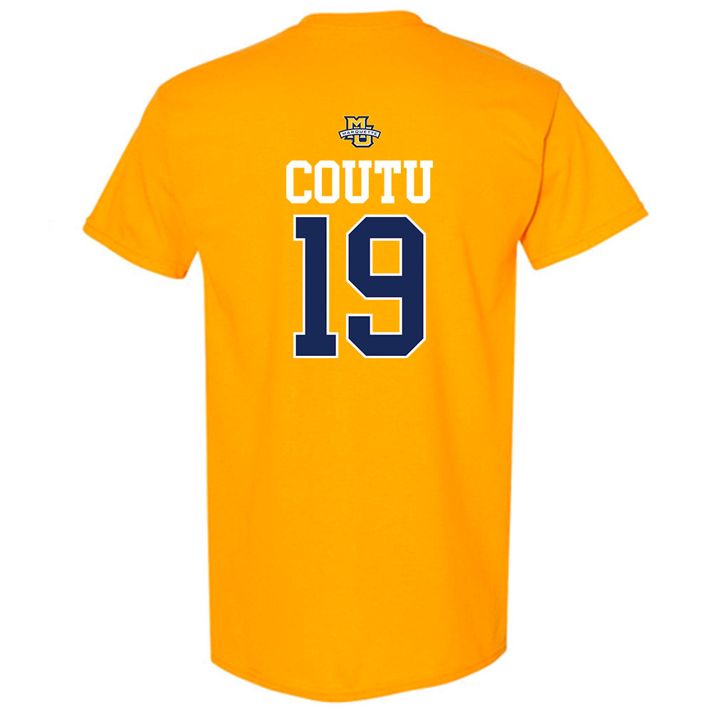 Marquette - NCAA Men's Lacrosse : Connor Coutu - Sports Shersey T-Shirt-1