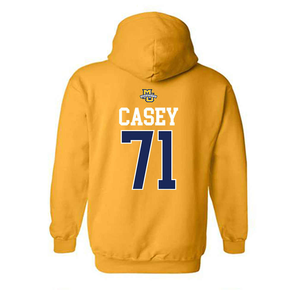 Marquette - NCAA Men's Lacrosse : Jack Casey - Hooded Sweatshirt