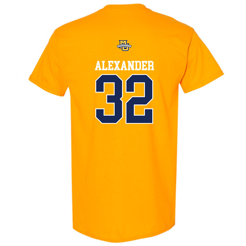 Marquette - NCAA Women's Lacrosse : Taylor Alexander - Sports Shersey T-Shirt